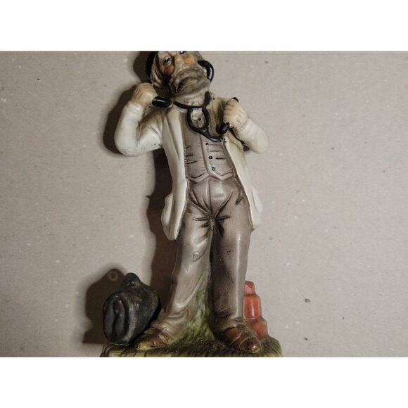 Rare Vintage Designed Himark Giftware Porcelain Old Time Doctor 7 1/4" Figurine - Picture 12 of 14